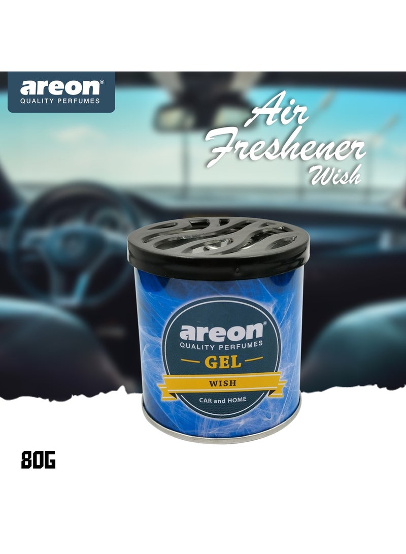 Areon Wish Gel Air Freshener for Car 80g - Image 2