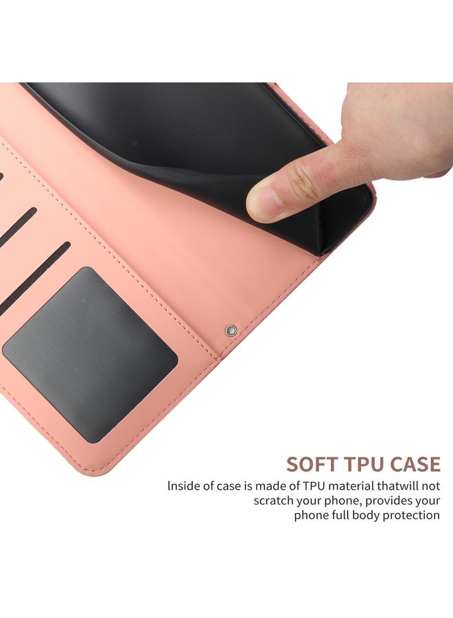 S-TOP Case For Samsung Galaxy A02s Skin Feel Butterfly Peony Embossed Leather Phone Case - Image 4