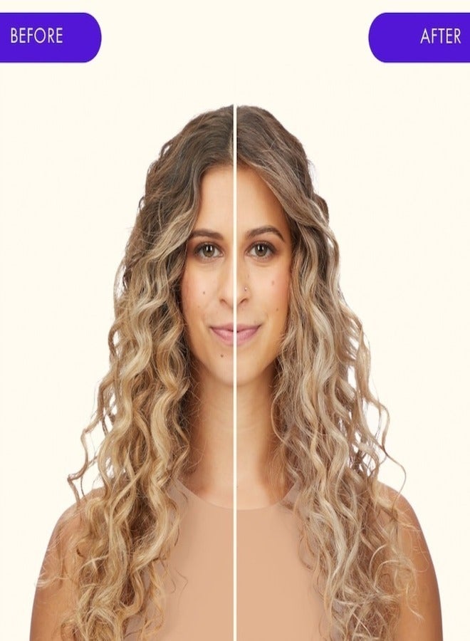 amika Amika Bust Your Brass Cool Blonde Purple Shampoo – Toning & Brightening for Blonde, Silver, and Gray Hair – Neutralizes Brassiness – 275ml - Image 5