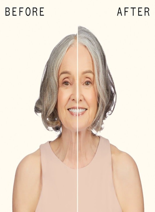 amika Amika Bust Your Brass Cool Blonde Purple Shampoo – Toning & Brightening for Blonde, Silver, and Gray Hair – Neutralizes Brassiness – 275ml - Image 4