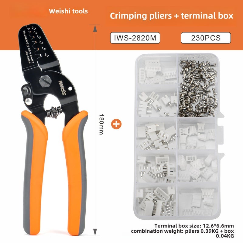 مقواس تشويه IWS2820 عبر الحدود مقواس طرفية JST1.0 دوبونت 2.0 مقواس تشويه لمسافات 1.25 مم و 1.5 مم (مقواس تشويه IWS-2820 1 PH2.0) - Image 1