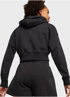 PUMA Classics Cropped Hoodie  - Image 2