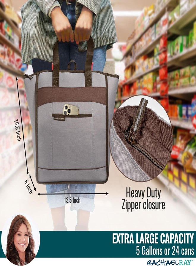 راتشل راي حقيبة تبريد معزولة من رايتشل راي، رمادية، 5060RRL2578 - Image 4