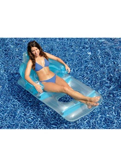 Swimline Deluxe Lounge Chair Colors May Vary (Pink Or Blue)  - Image 4