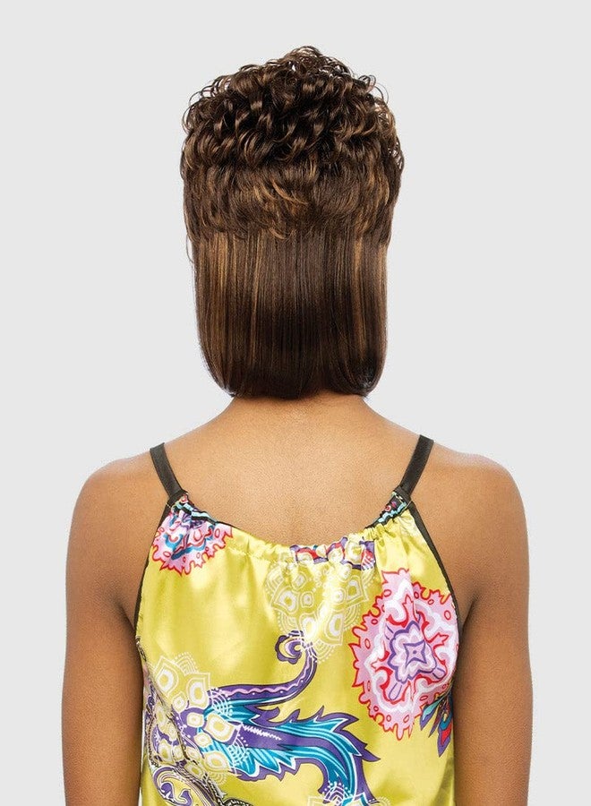 VANESSA Fashion Wigs Short Length Wavy Style Synthetic Wig - ASTA (280) - Image 3