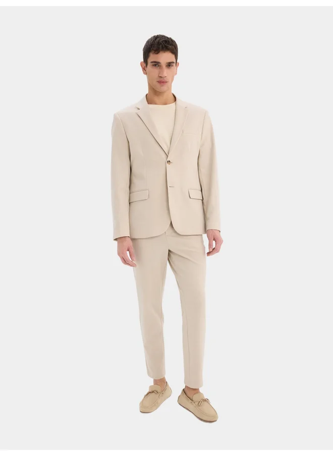 DeFacto DeFacto Men Beige Basic Pocket Straight Leg Pant