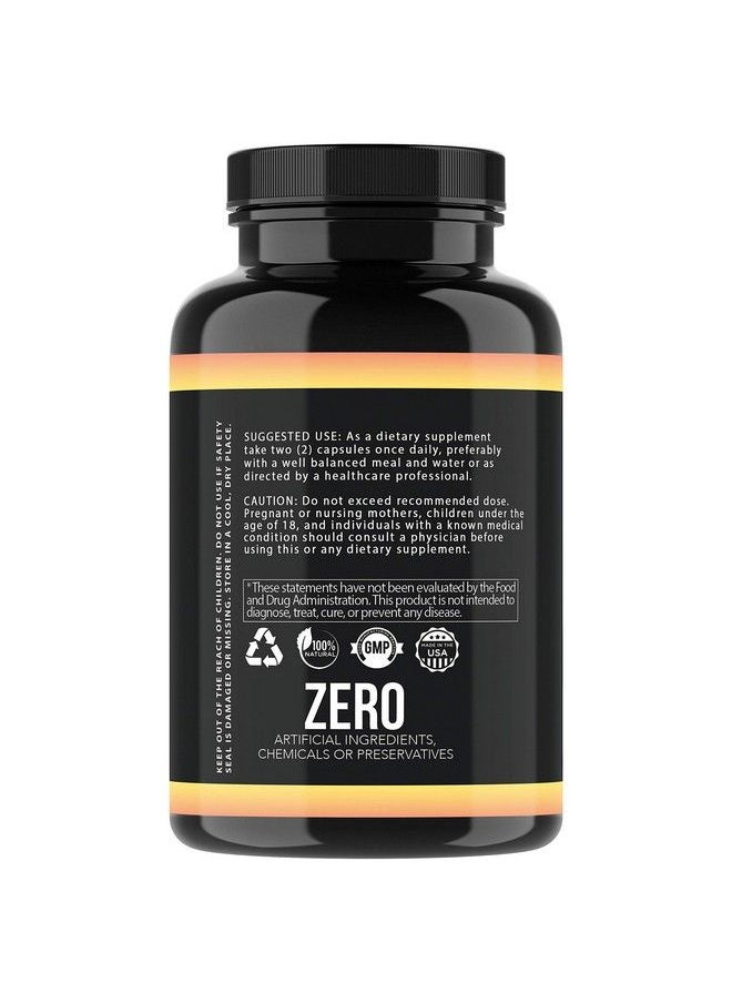 Angry Supplements - Ginger Immunity Ginger Infused Multivitamin Digestive Support Immune System Booster Capsules Infused With Zinc Magnesium Rose Hips + Vitamins C B6 D3 (1Bottle) - Image 1
