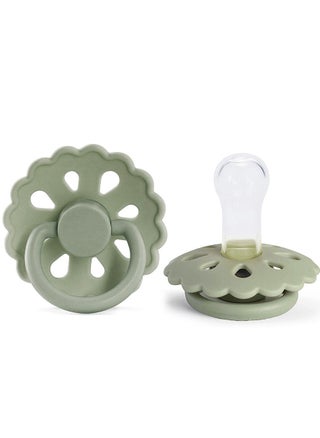 green, flower, 1pc