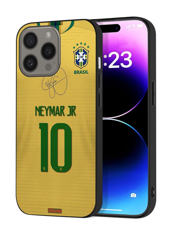 Tolwak Apple iPhone 15 Pro Max Protective Case Cover Neymar Jr 10 - Image 1