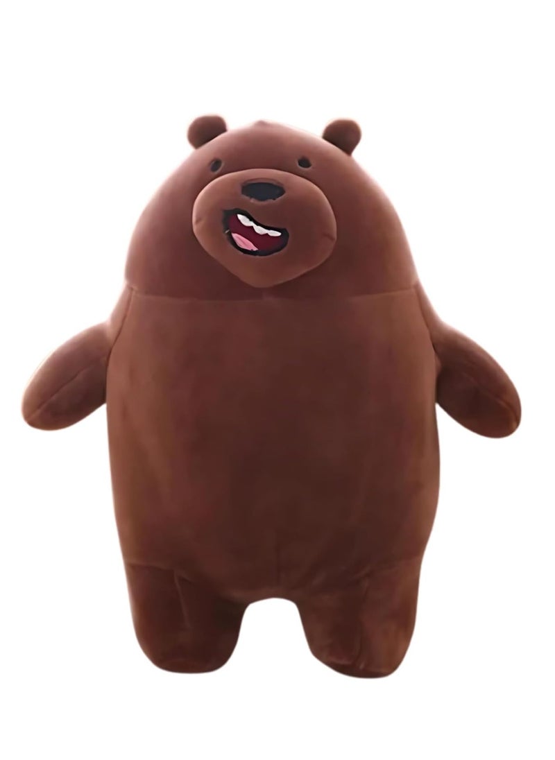 Generic - UNIVERSAL TOYS We Bare Bears Ice Bear Plush Toy 12Inch - Soft Cartoon Companion for Kids & Collectors | Perfect Birthday Gift | Huggable, High-Quality Stuffed Animal | Cute, Durable, Portable - Image 1