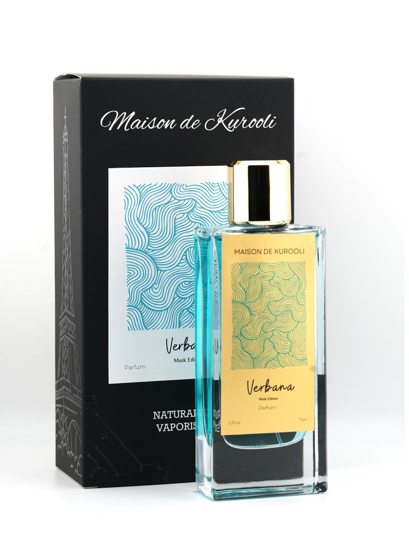 Maison De Kurooli Verbana Musk Edition Eau De Parfum For Men 75ml - Image 1