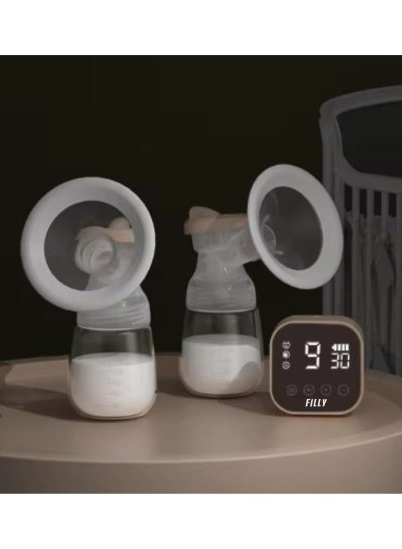 Filly Electric Double Breast Pump with Lactation Function Wearable Hands Free Electric Automatic Breastfeeding Breast Pump - Image 2