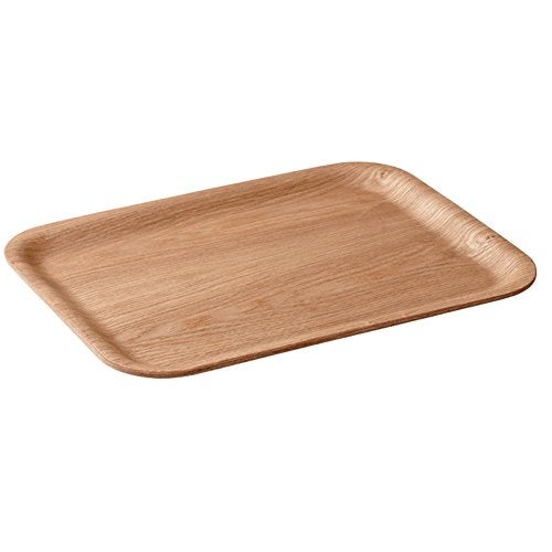 Kinto Nonslip Rectangular Tray Size: 0.6" H x 12.8" W x 9.6" D, Color Willow - Image 1