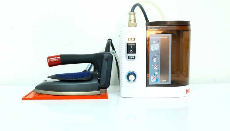 Naomoto Super pump type steam iron (HYS-520P/PS-2) Made in Japan - Image 2