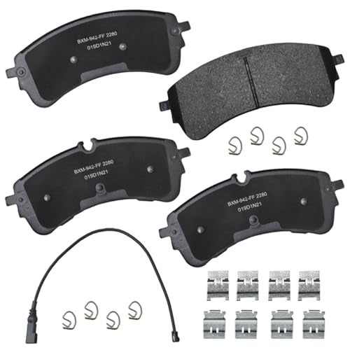 Bendix Premium SBM2280 Semi-Metallic Rear Brake Pads for Ford E-Transit 2023-2022, Transit 2020, Transit-150 2023-2020, Transit-250 2023-2020, Transit-350 2023-2020, Transit-350 HD 2023-2021 - Image 1