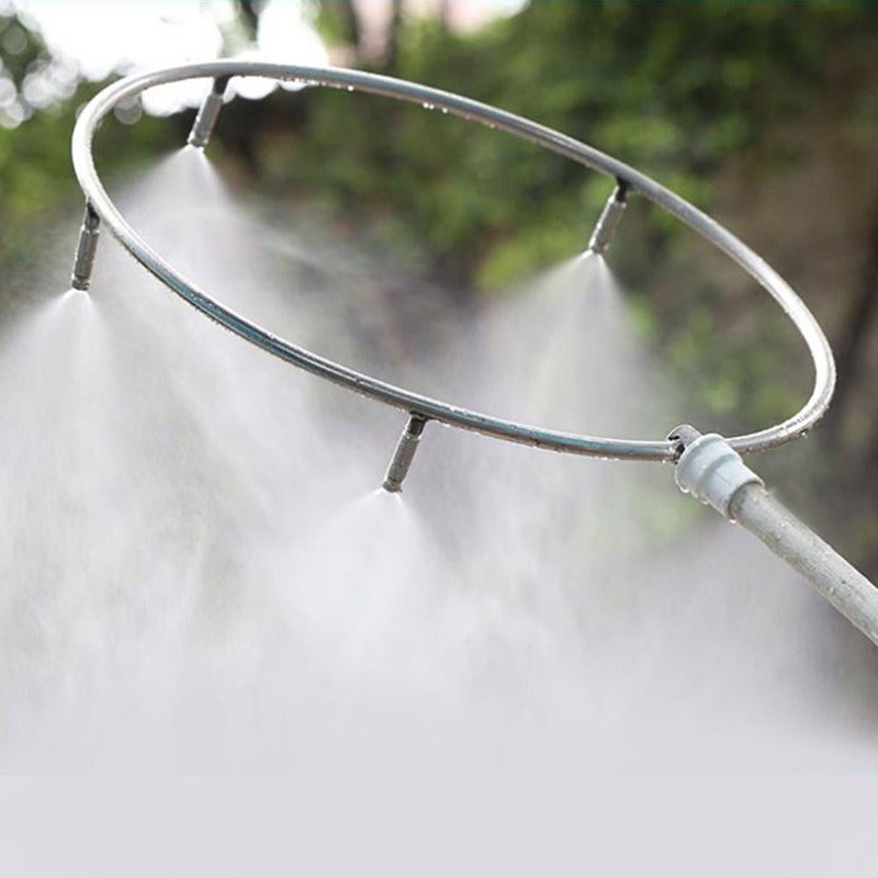 Stainless Steel Misting Nozzle 4Pcs 3/16 Inch Misting Ring Spray Cooling System - High Quality Outdoor Cooling Set for Patio Garden - Image 4