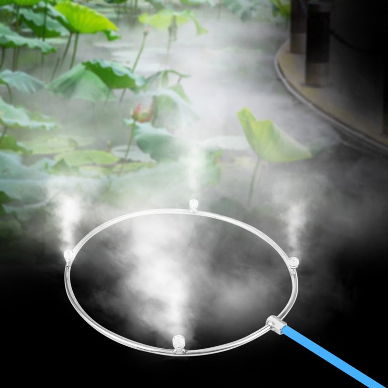 Stainless Steel Misting Nozzle 4Pcs 3/16 Inch Misting Ring Spray Cooling System - High Quality Outdoor Cooling Set for Patio Garden - Image 3
