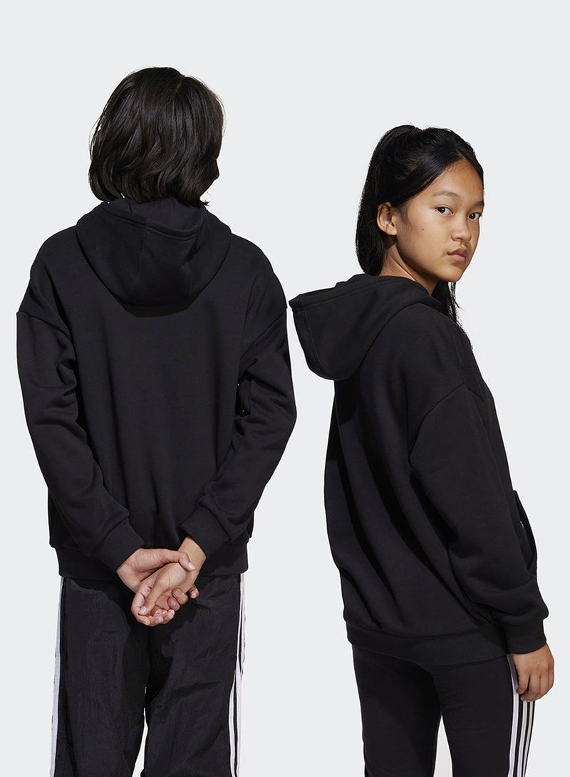 adidas Originals HOODIE Black Originals Kids SWEATSHIRTS - Image 2