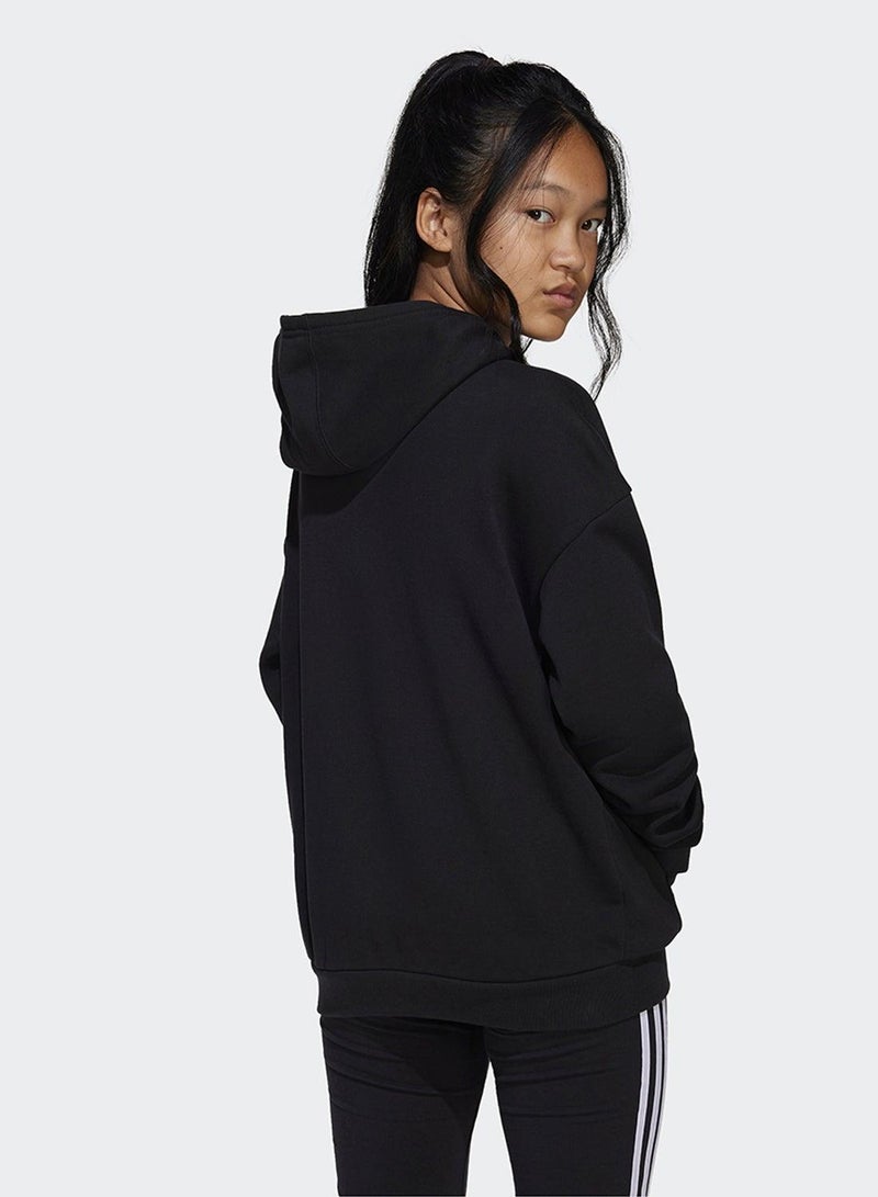 adidas Originals HOODIE Black Originals Kids SWEATSHIRTS - Image 4