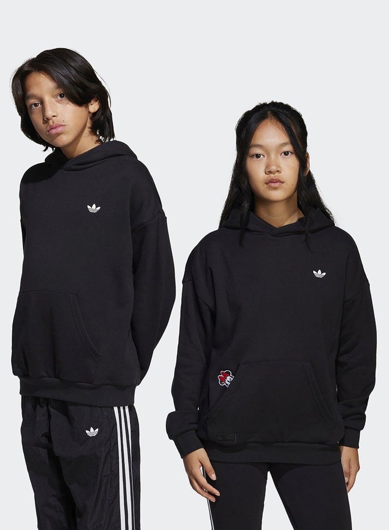adidas Originals HOODIE Black Originals Kids SWEATSHIRTS - Image 1