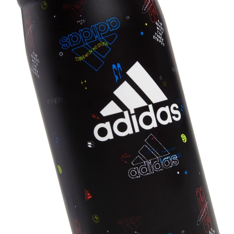 Adidas زجاجة ماء معدنية سعة 600 مل (20 أونصة)، مزدوجة الجدران معزولة، من الفولاذ المقاوم للصدأ 18/8 - Image 4