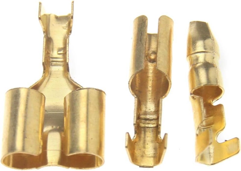 Micro Trader 40 x Motorcycle Bullet Connectors with Insulation Covers - 3.9mm Terminals Male/Female & Double - Image 2