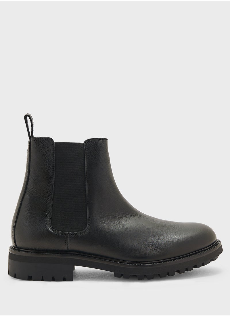 CALVIN KLEIN High Top  Lace Up Boots  - Image 1