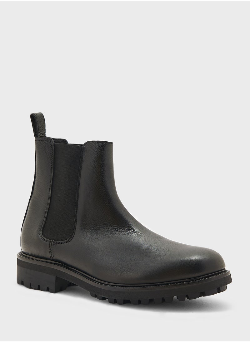 CALVIN KLEIN High Top  Lace Up Boots  - Image 2