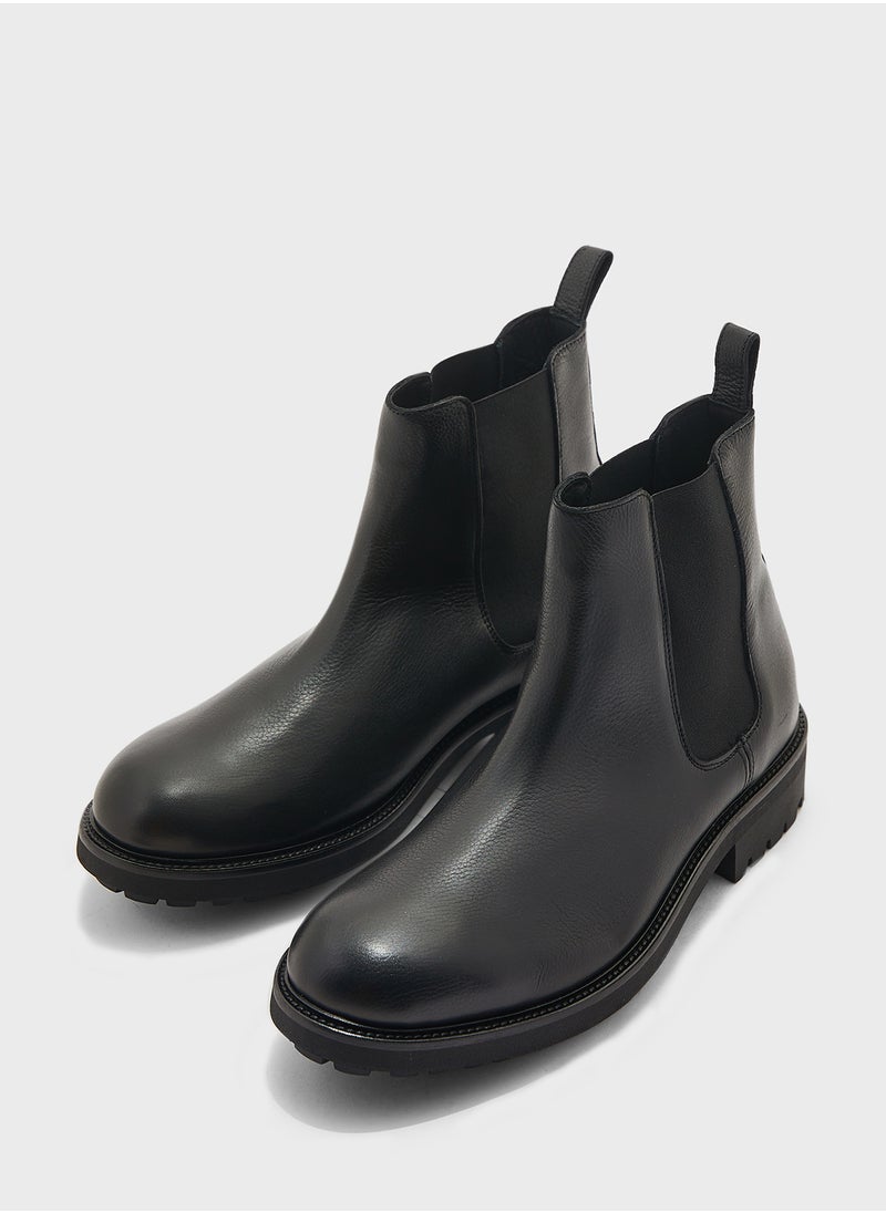 CALVIN KLEIN High Top  Lace Up Boots  - Image 4