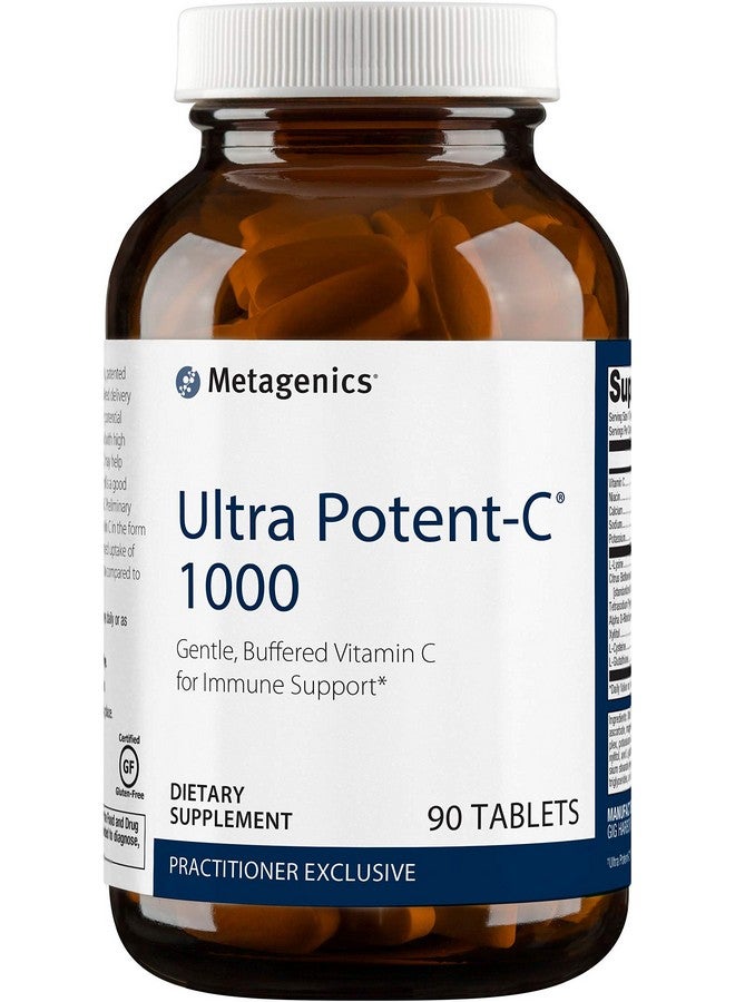 Metagenics Ultra Potentc Vitamin C 1000Mg Gentle Buffered Vitamin C Supplement For Immune Support Designed To Help Prevent Stomach Upset 90 Count - Image 2