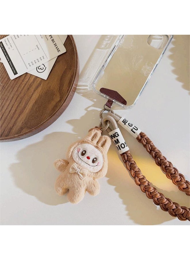 Phone Strap and Wrist Strap, Phone Lanyard with Labuboo Doll Pendant, Phone Strap Crossbody, Clip and Go Strap for Phone, Phone Neck Strap for Outdoor and Birthday Party - Image 5