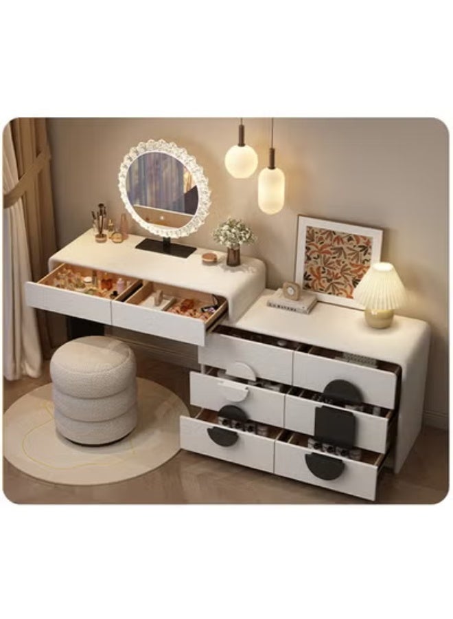 كيكي طاولة زينة أنيقة مزودة بمرآة LED - مزيج مثالي بين العملية والتصميم العصري - Image 2