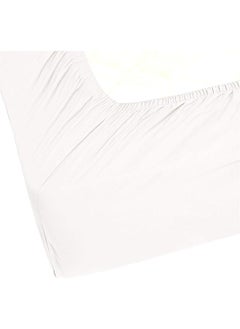 erorex Ultra Soft Fitted Sheet Breathable Easy To Wash King White  - Image 2