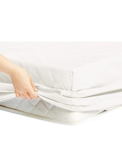 erorex Ultra Soft Fitted Sheet Breathable Easy To Wash King White  - Image 4