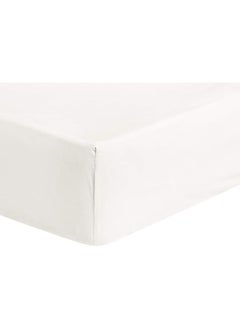 erorex Ultra Soft Fitted Sheet Breathable Easy To Wash King White  - Image 3