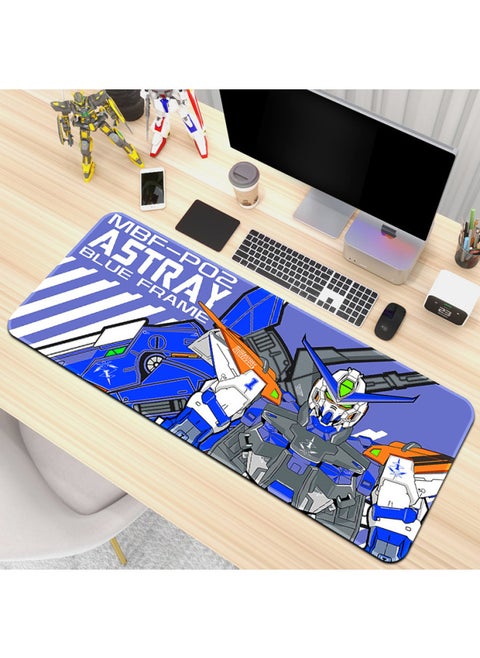 Gundam Mecha Style Anime Game Super Large Mouse Pad Thickened Personality Keyboard Pad Laptop Computer Office Desk Mat-Color:900x 400x 3mm Edge Lock-Pattern:Up To [22-10]]