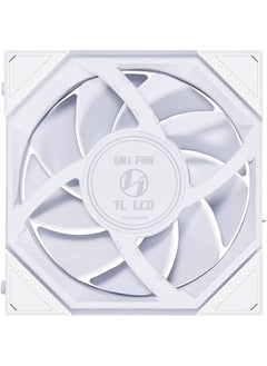 LIAN LI Uni Fan TL 120 Case Fan, 1.6" LCD, 120mm Fan Size, 1900 RPM Fan Speed, 62 CFM Airflow, PA66 / PBT Materials, Fluid Dynamic Bearing, Single Pack  - Image 4