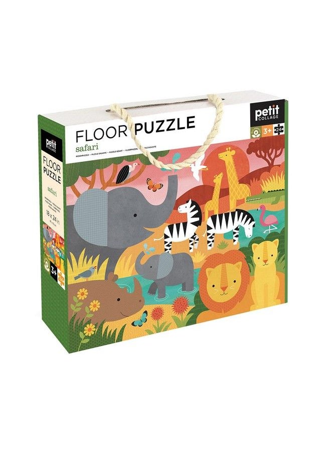 Petit Collage - Safari Floor Puzzle - Image 1