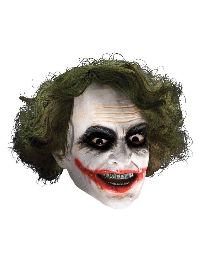 Rubies قناع الجوكر 3/4 من الفينيل مع شعر مستعار - مقاس واحد - Image 2