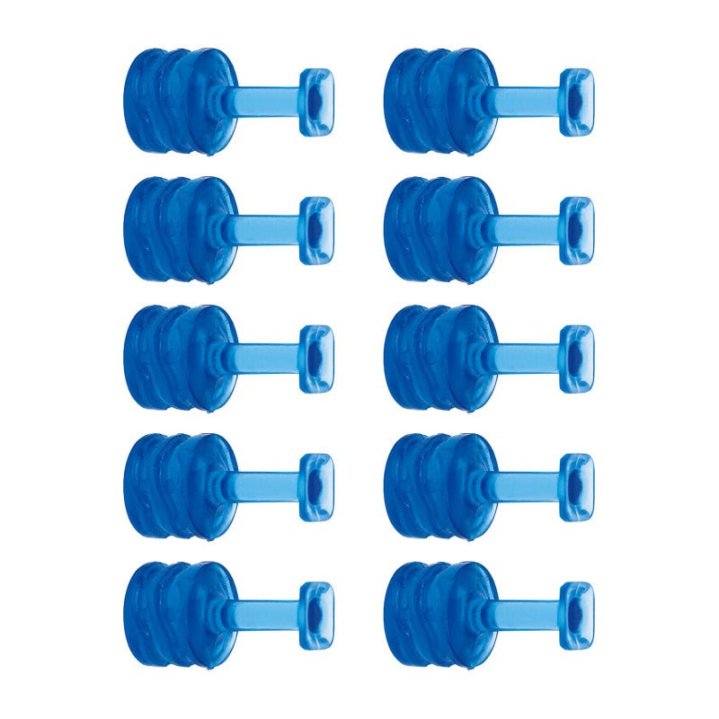 Blue Car Dent Removal Glue Pad 10Pcs Auto Body Repair Maintenance Tool Kit - Image 2