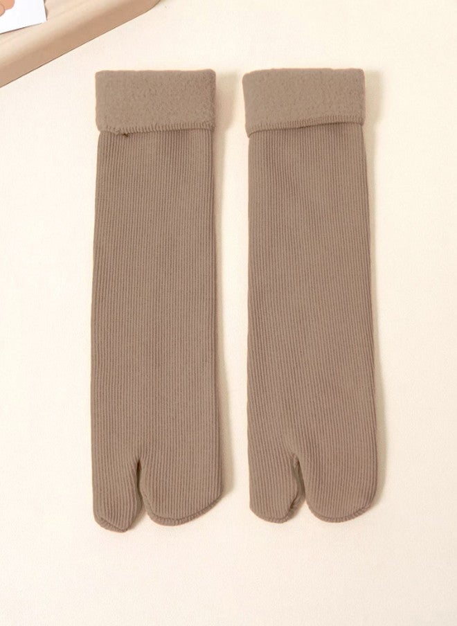 FIMS جوارب نسائية بطول الساق من FIMS، عبوة من 4 قطع مخططة - Image 4