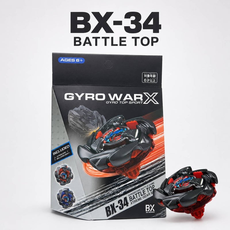 Gyro War Battle Top Beyblade-Style Spinning Toy