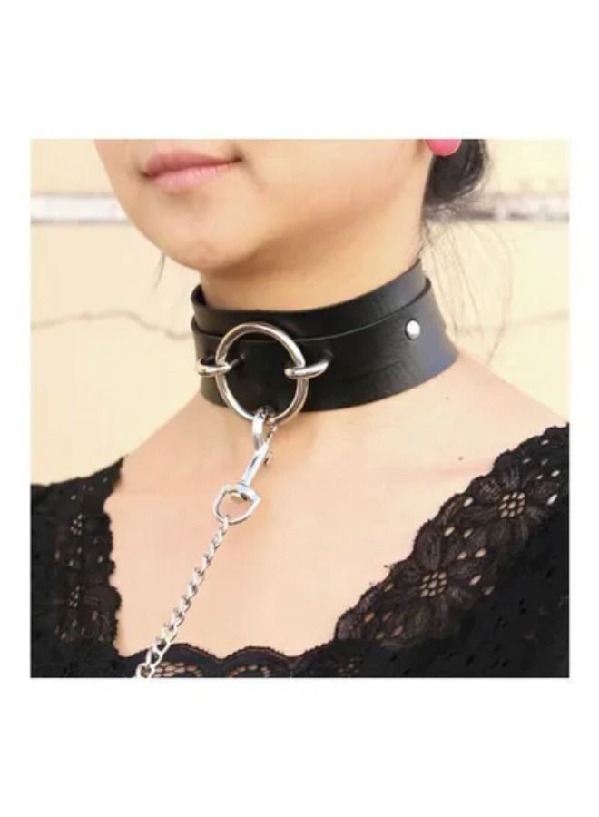 Beauenty Leather Multilayer Choker Necklace - Image 2