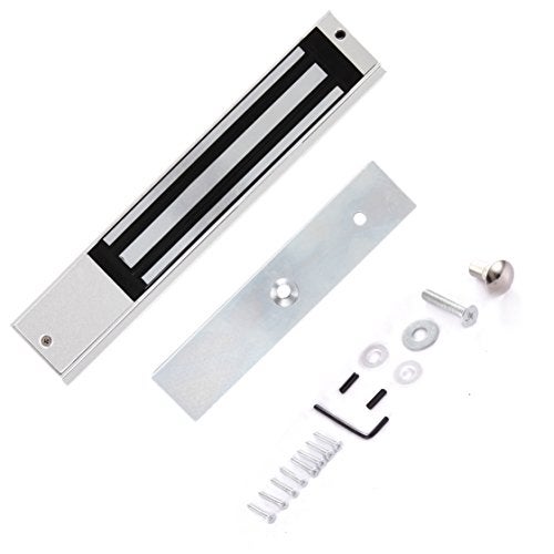 UHPPOTE 600Lb Holding Force Electric Magnetic Lock Including ZL Mount Bracket for Inswinging Door - Image 5
