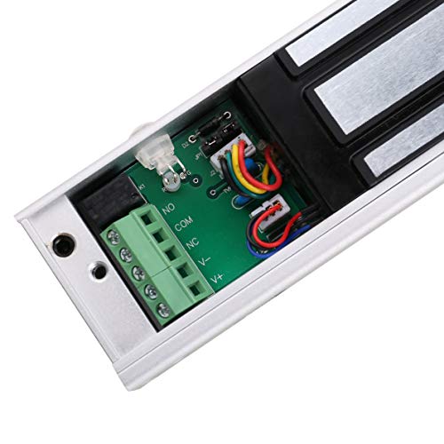 UHPPOTE 600Lb Holding Force Electric Magnetic Lock Including ZL Mount Bracket for Inswinging Door - Image 3