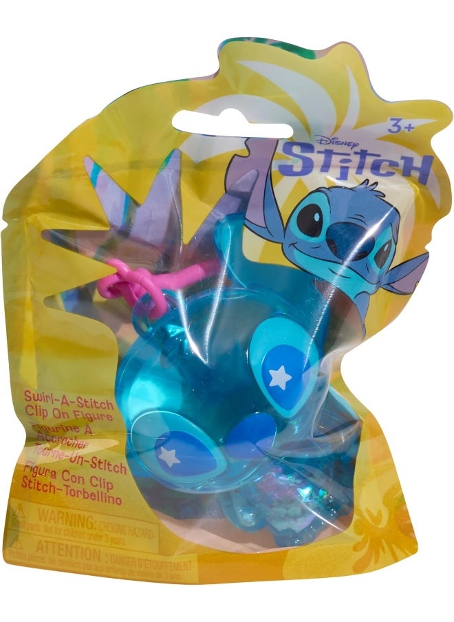 Disney Disney Lilo & Stitch Stitch Swirl-a-Stitch Clip On Figure Keychain (8 cm)  - Image 1