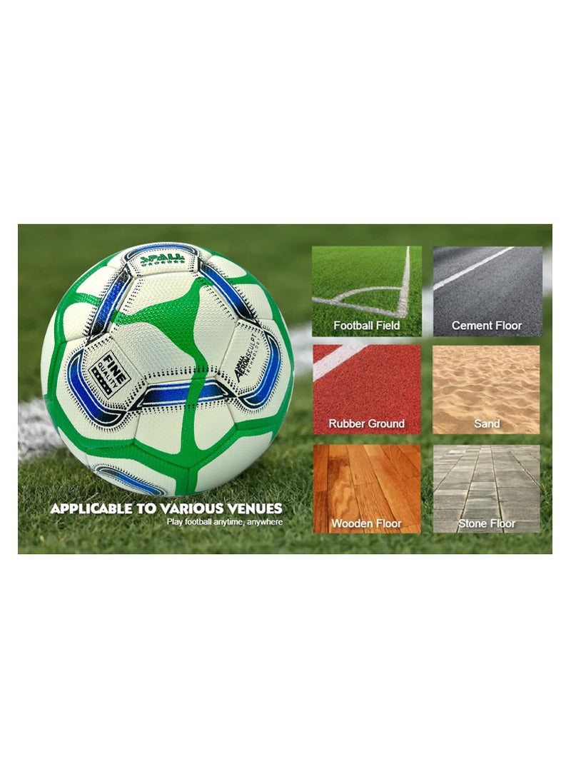 Spall Football Soccer Ball For Matches World Cup Best Indoor/Outdoor Water Proof Ball For Professional Training And Match Men And Women Youth An Adult - Image 4
