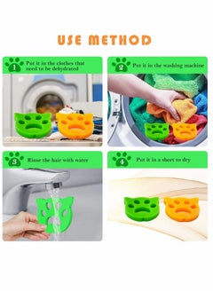Excefore Pet Hair Remover, 4 Pcs Remover for Clean Laundry Dog Hair Catcher  - Image 5