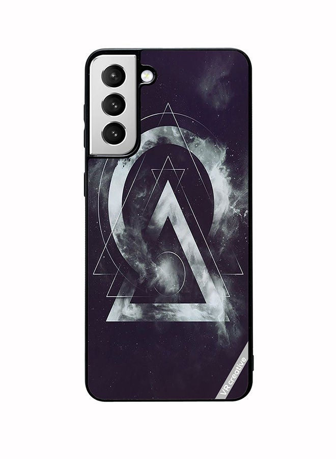 VR CREATIVE Protective Case Cover For Samsung Galaxy S22 5G Abstract Design Multicolour - Image 1