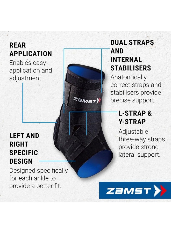 Zamst A1 Orthopedic Ankle Support Brace Cap for Men and Women | Arthritis Pain Relief Breathable with Adjustable Straps | Sports Injury Recovery Support | Right Ankle | Medium | - Image 3